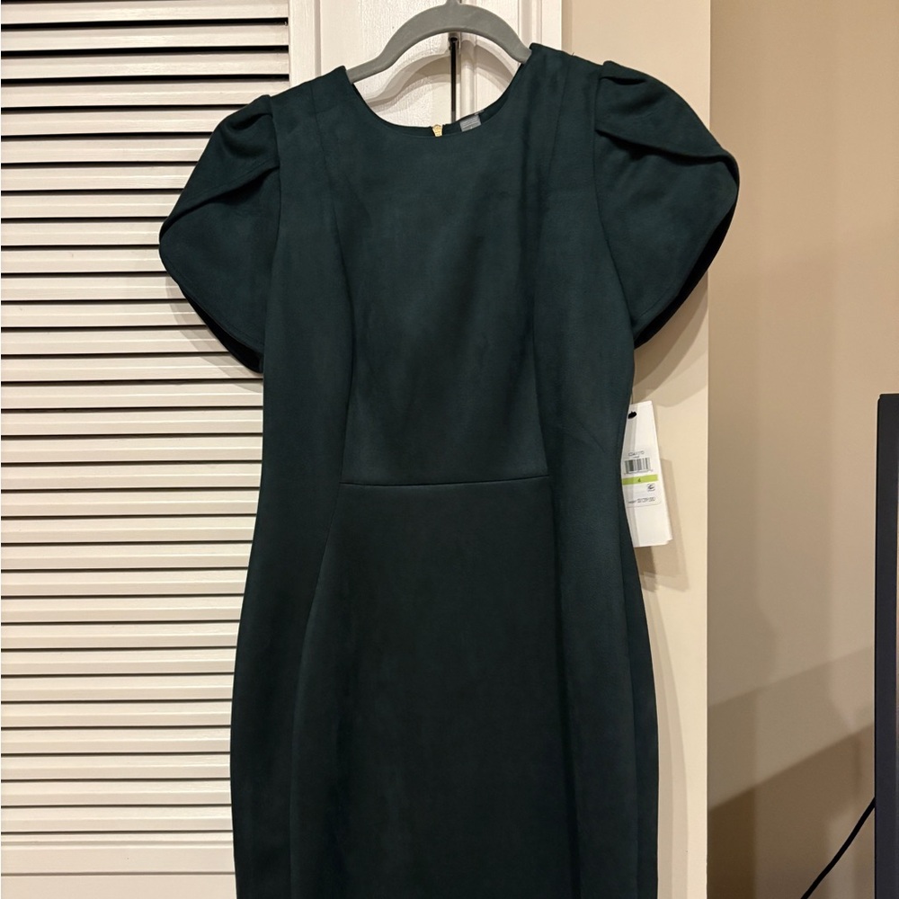 Calvin Klein Dark Green Midi Dress